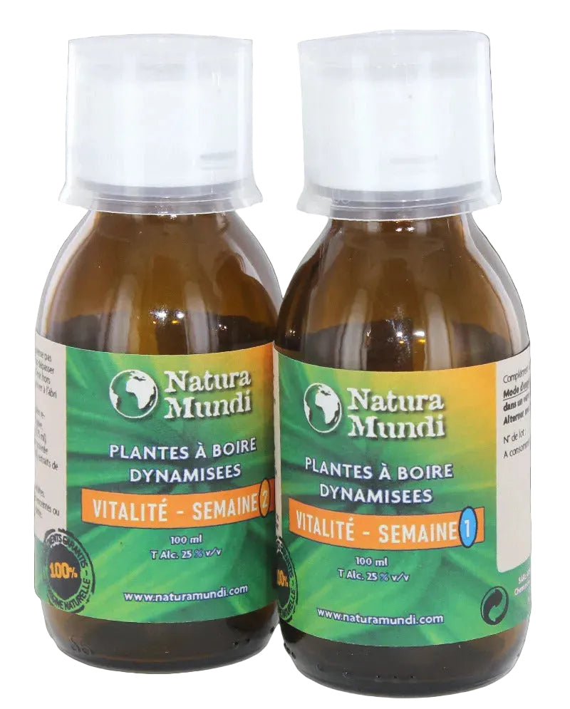 Plantes à boire "Vitalité 1" & "Vitalité 2" - Natura Mundi - Arbolayre