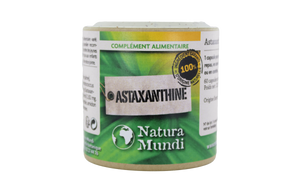 Astaxanthine Natura Mundi, pilulier de 60 capsules molles végétales