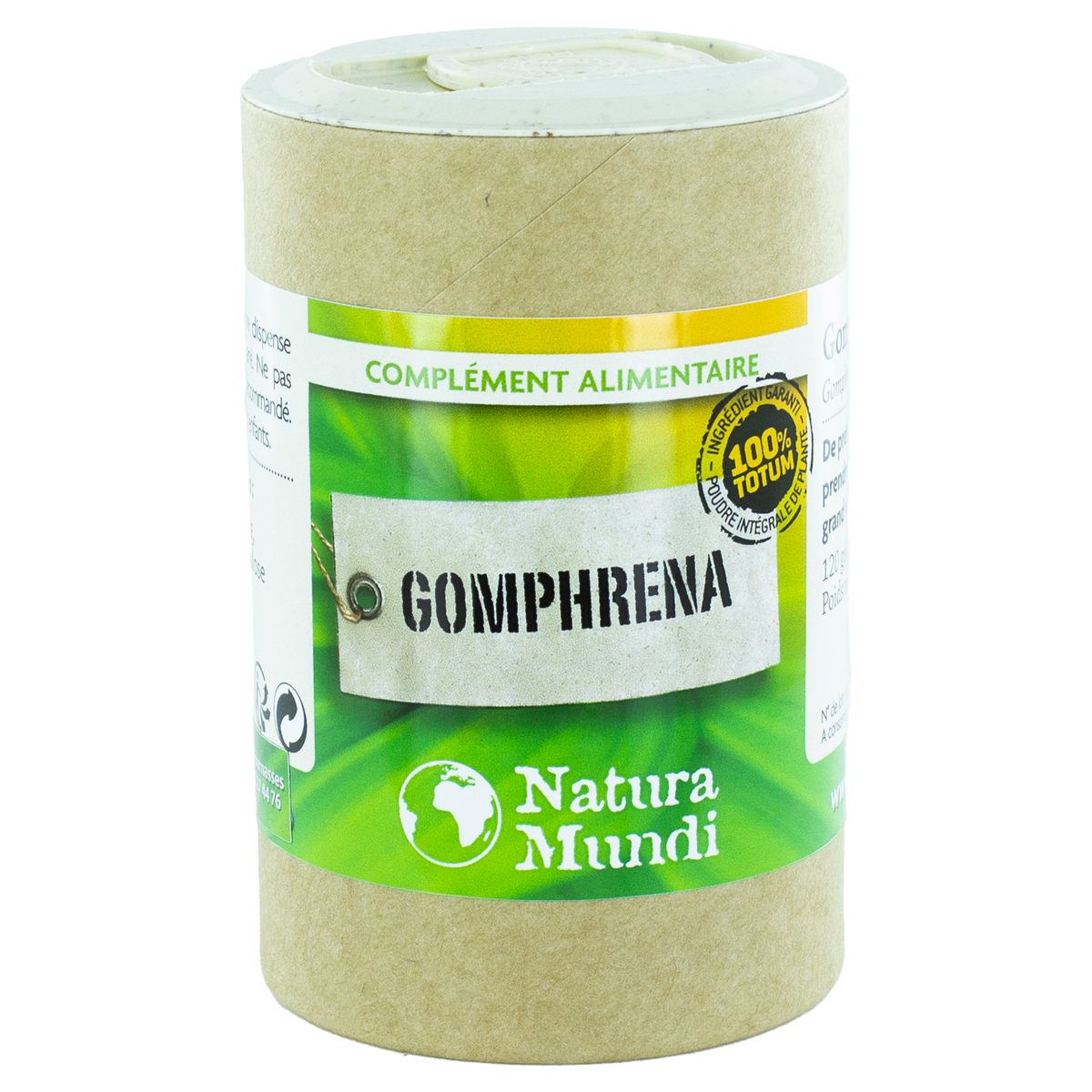 Gomphrena Natura Mundi, pilulier de 120 gélules, complément alimentaire