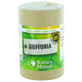 Griffonia Natura Mundi, pilulier de 120 gélules, complément alimentaire