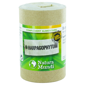 Harpagophytum Natura Mundi, pilulier de 120 gélules, complément alimentaire