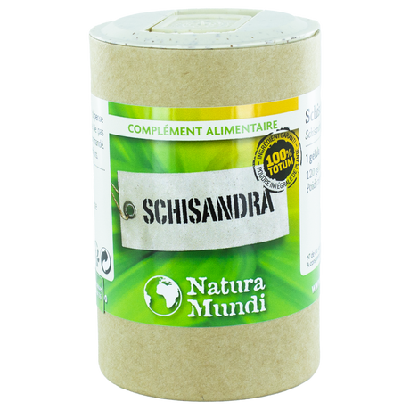 Schisandra Natura Mundi, pilulier de 120 gélules, complément alimentaire