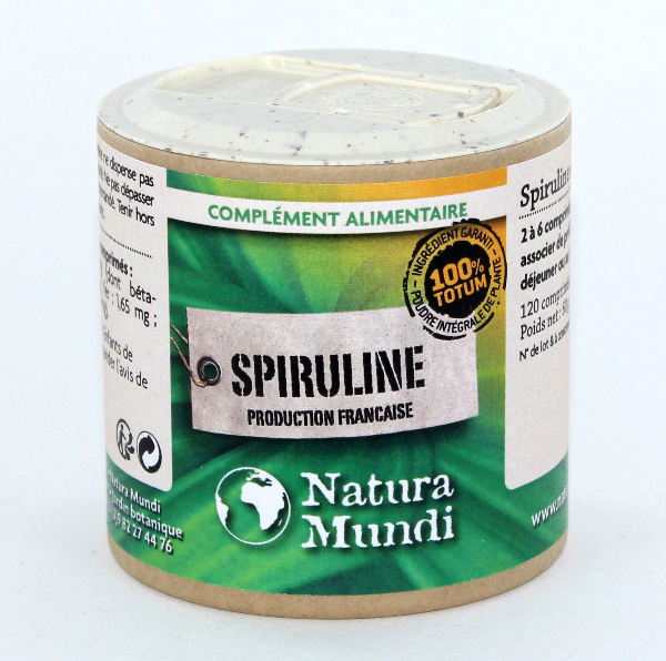 Spiruline (Origine France) - Natura Mundi - Arbolayre