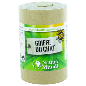 Griffe du chat Natura Mundi, pilulier de 120 gélules, complément alimentaire