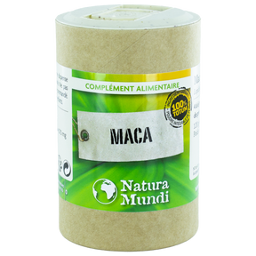Maca Natura Mundi, pilulier de 120 gélules, complément alimentaire