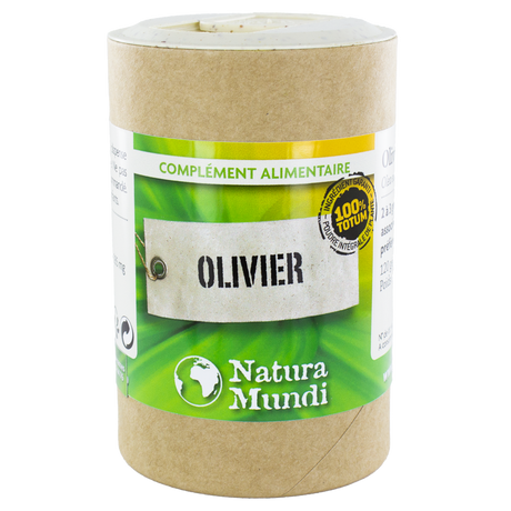 Olivier Natura Mundi, pilulier de 120 gélules, complément alimentaire