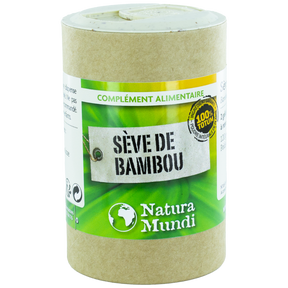 Sève de bambou Natura Mundi, pilulier de 120 gélules, complément alimentaire