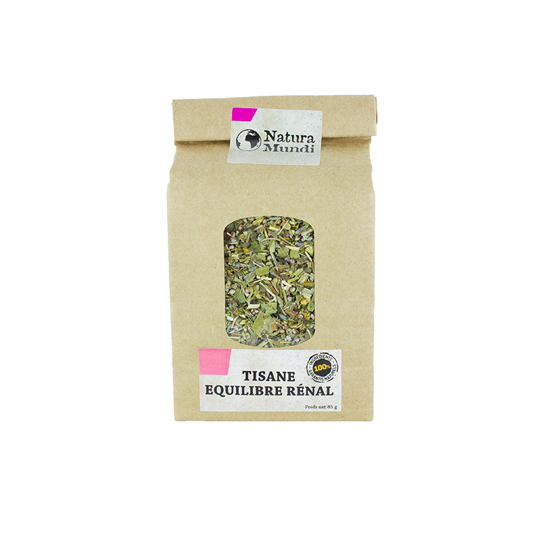 Tisane Équilibre rénal Natura Mundi, sachet kraft de 85 g