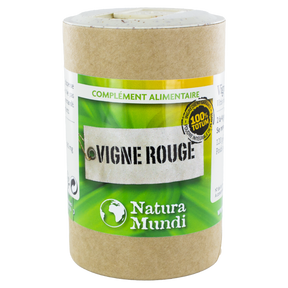 Vigne rouge Natura Mundi, pilulier de 120 gélules, complément alimentaire