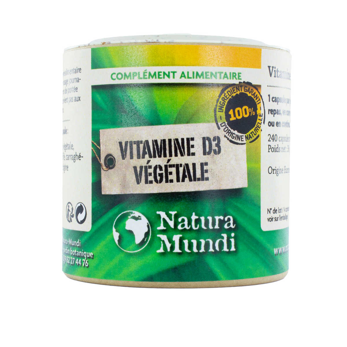 Vitamine D3 végétale