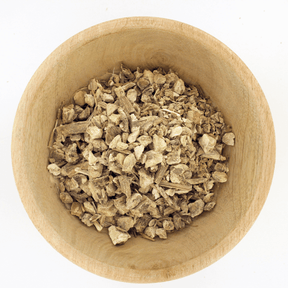 Aunée racine coupée infusion tisane voies respiratoires bronches